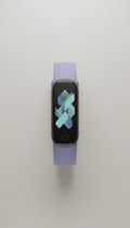 Smart Fitness Band with Lavender Strap